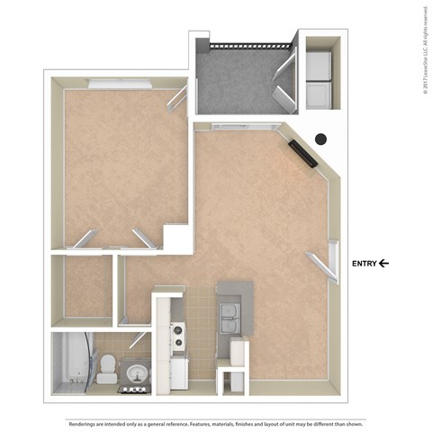 A drawing of a floor plan of a bathroom.